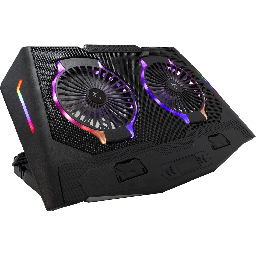 Podstawka chłodząca White Shark ICE SHADOW RGB 2 wentylatory